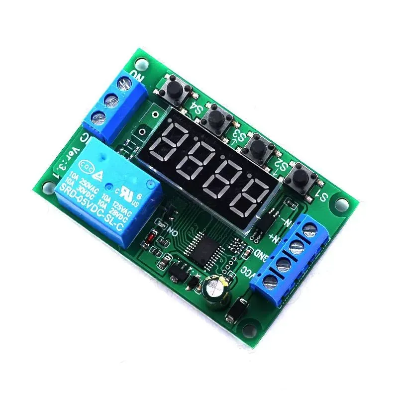 Dual MOS Vertragingsrelais 5V (Trigger Cyclus)