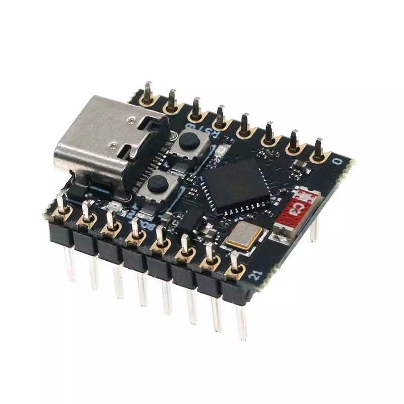ESP32-C3 Super Mini - Development Board met WiFi & Bluetooth (Gesoldeerde pinnen)